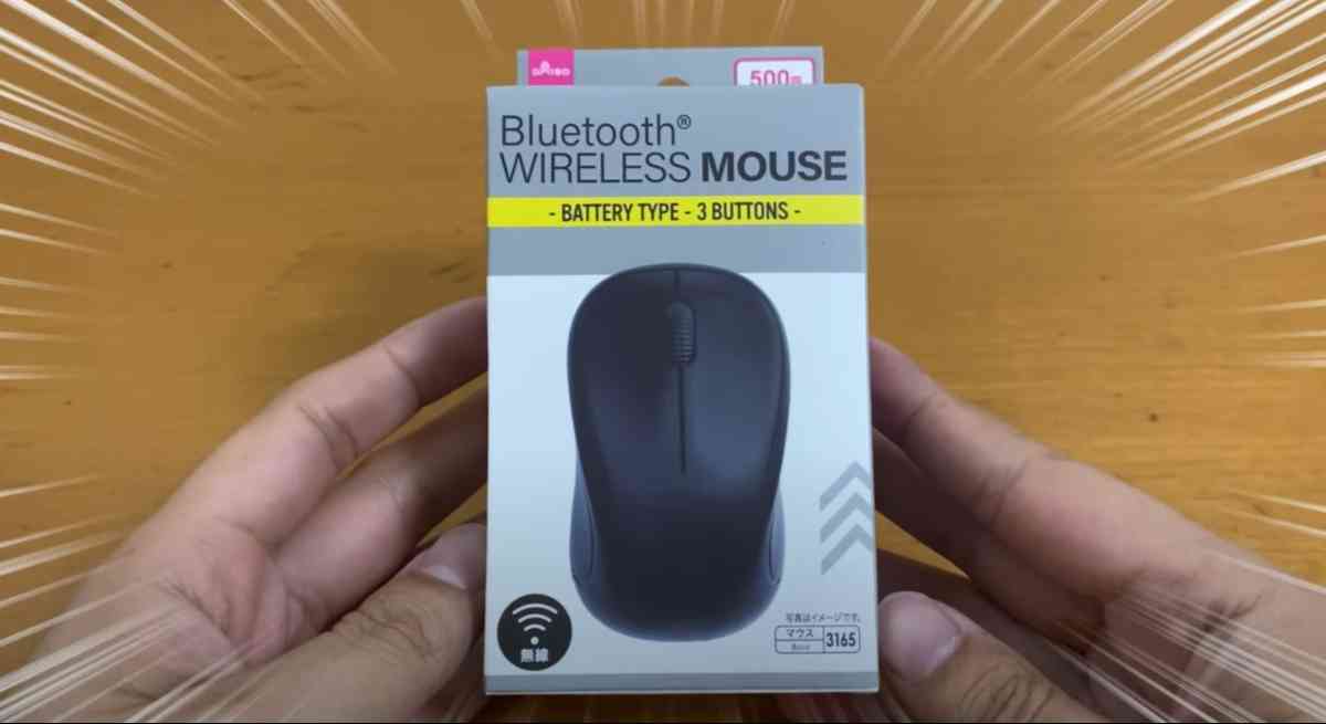 ダイソーの新商品「Bluetoothワイヤレスマウス」