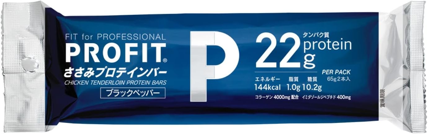 丸善「PROFITささみプロテインバー 新ペッパー」 