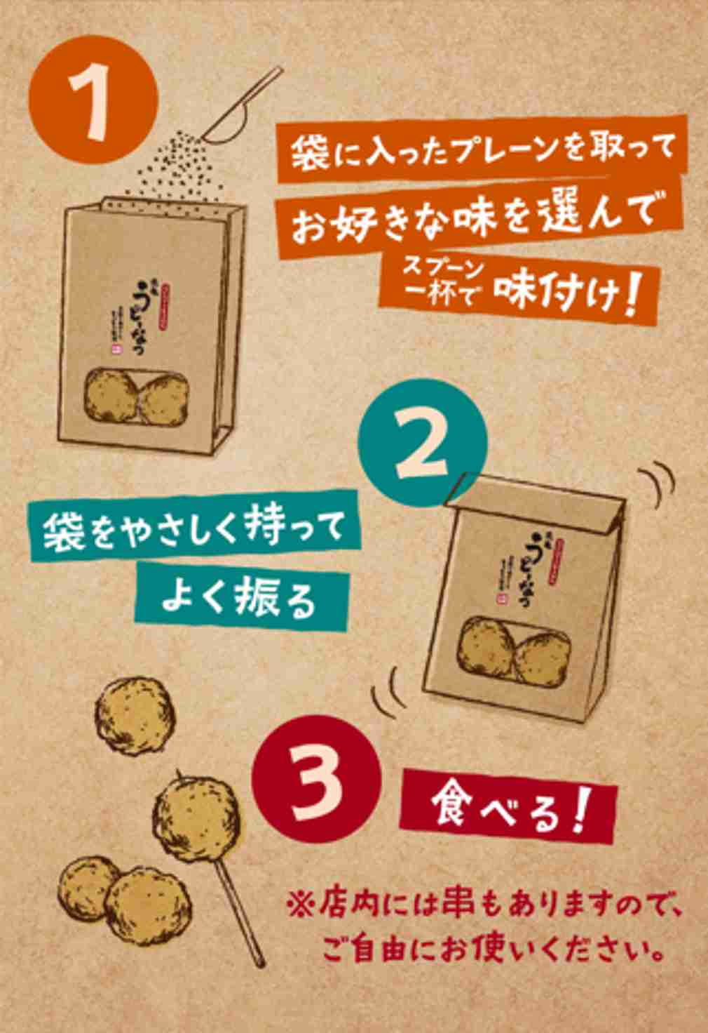 はじめての方に【丸亀製麺】「丸亀うどーなつ」のおいしい食べ方を紹介