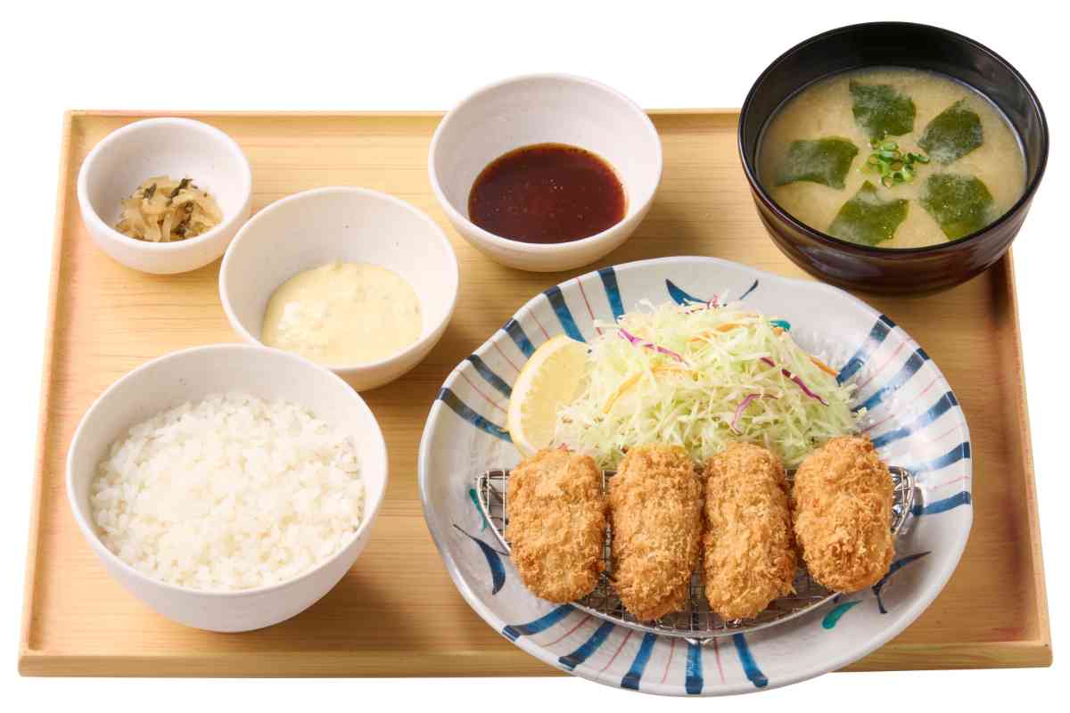 やよい軒の「かきフライ定食」