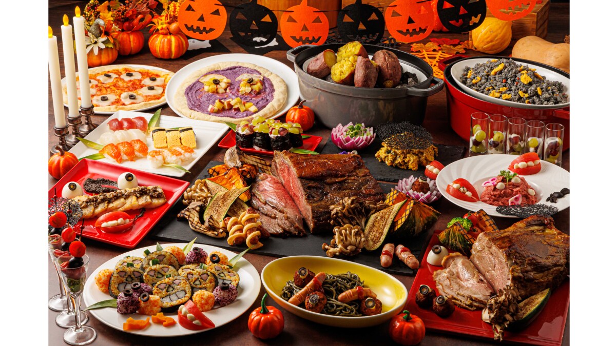 USJオフィシャルホテルで【ハロウィーンブッフェ 2024】が開催中！パーク堪能後はグルメを堪能！