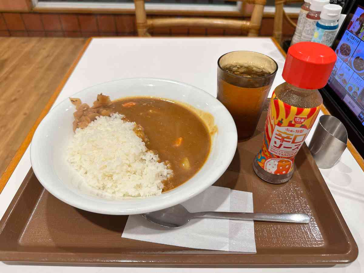 すき屋の新カレー