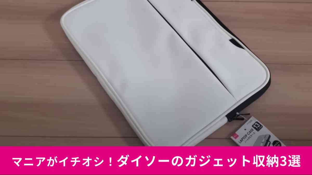 ダイソーの770円「ノートPCケース」