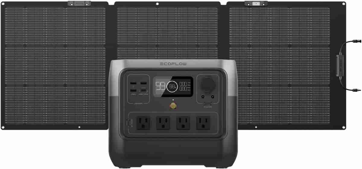 エコフロー「RIVER 2 Pro」+ 160W ソーラーパネル 1枚 セット