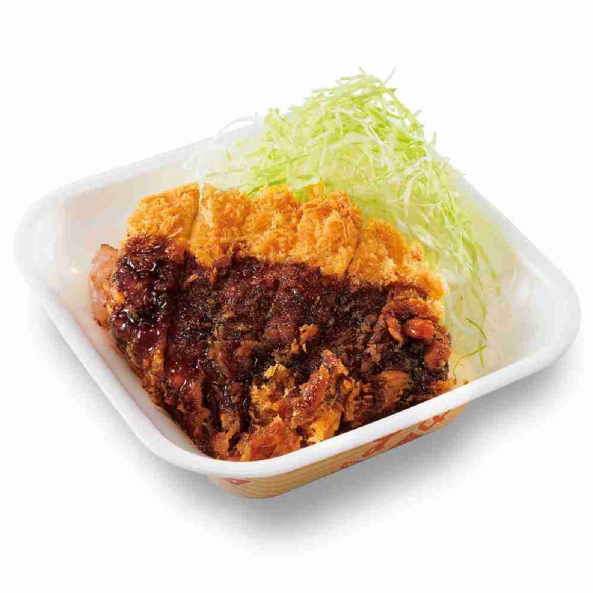 ど真ん中ベーコンエッグソースカツ丼弁当  価格：745円（税込）