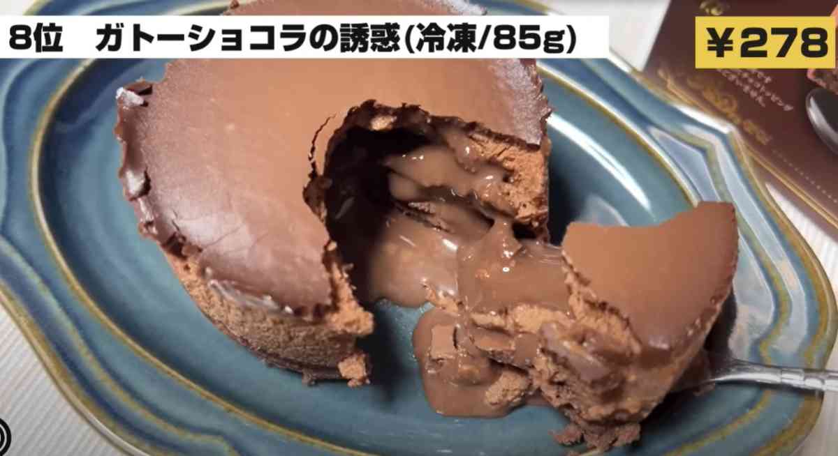 「濃厚チョコがとけだすガトーショコラの誘惑」の詳細