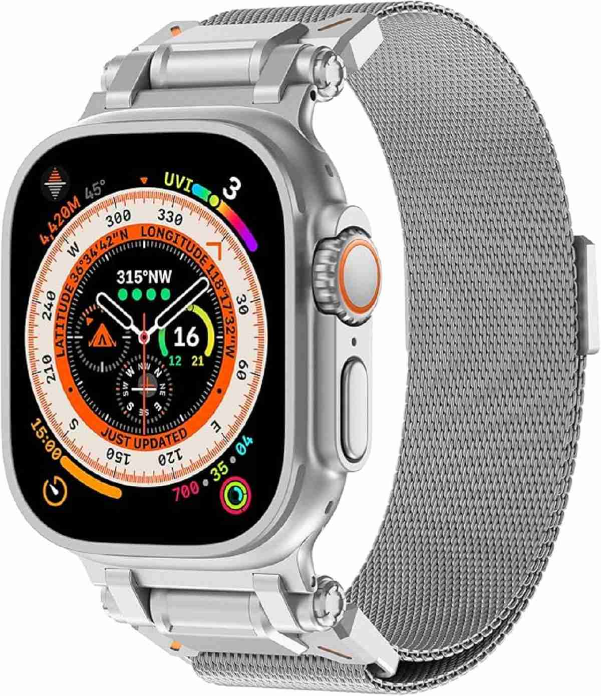 Zumyzu 「Apple Watch ステンレス バンド」は堅牢性も魅力（44/45/46/49mm対応）