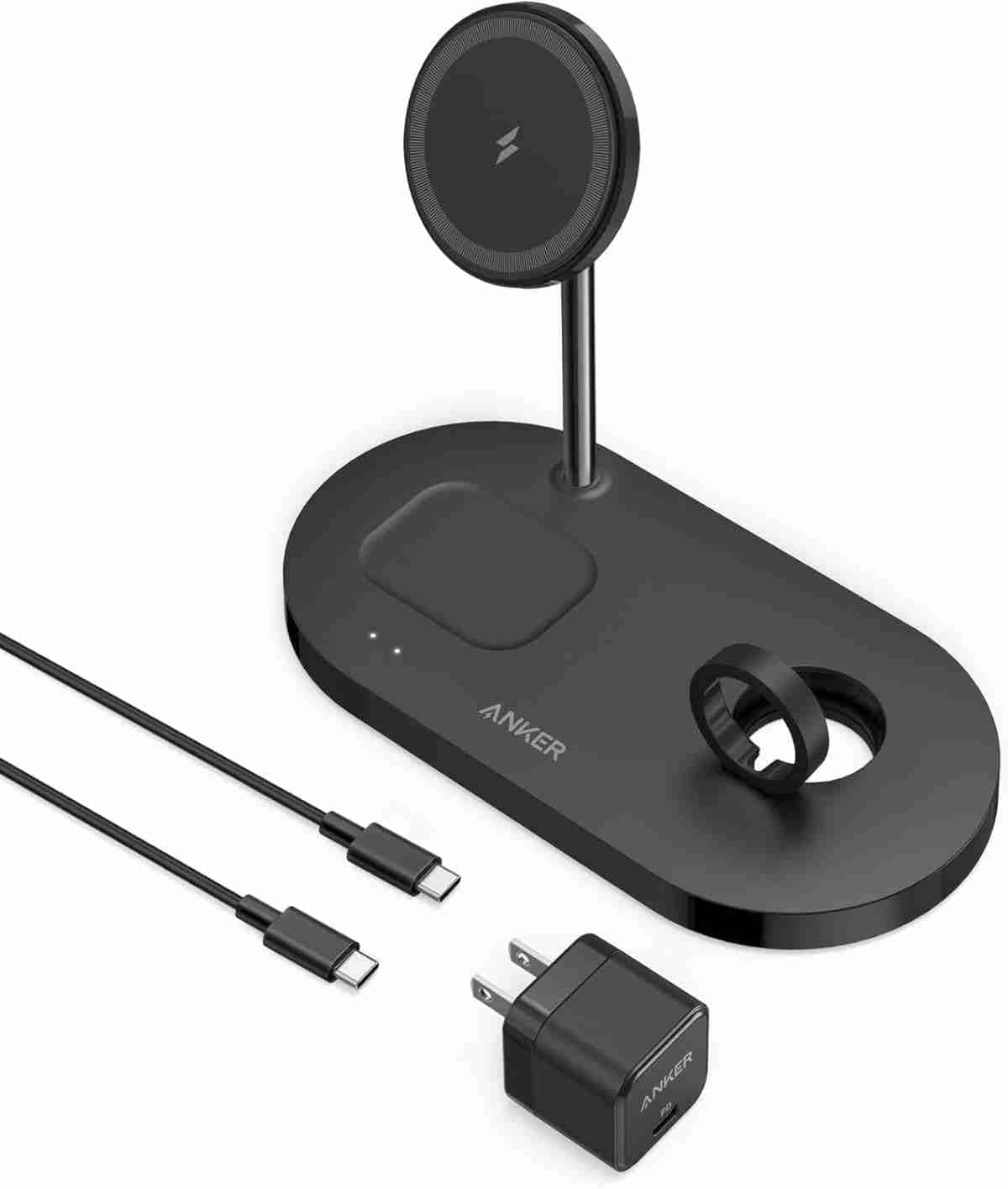 Anker「533 Magnetic Wireless Charger (3-in-1 Stand)」は人気のベーシックモデル