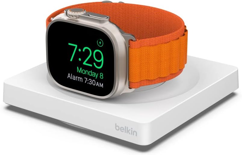 Belkin「Apple Watch用ポータブル高速充電器」はミニマムデザインが魅力