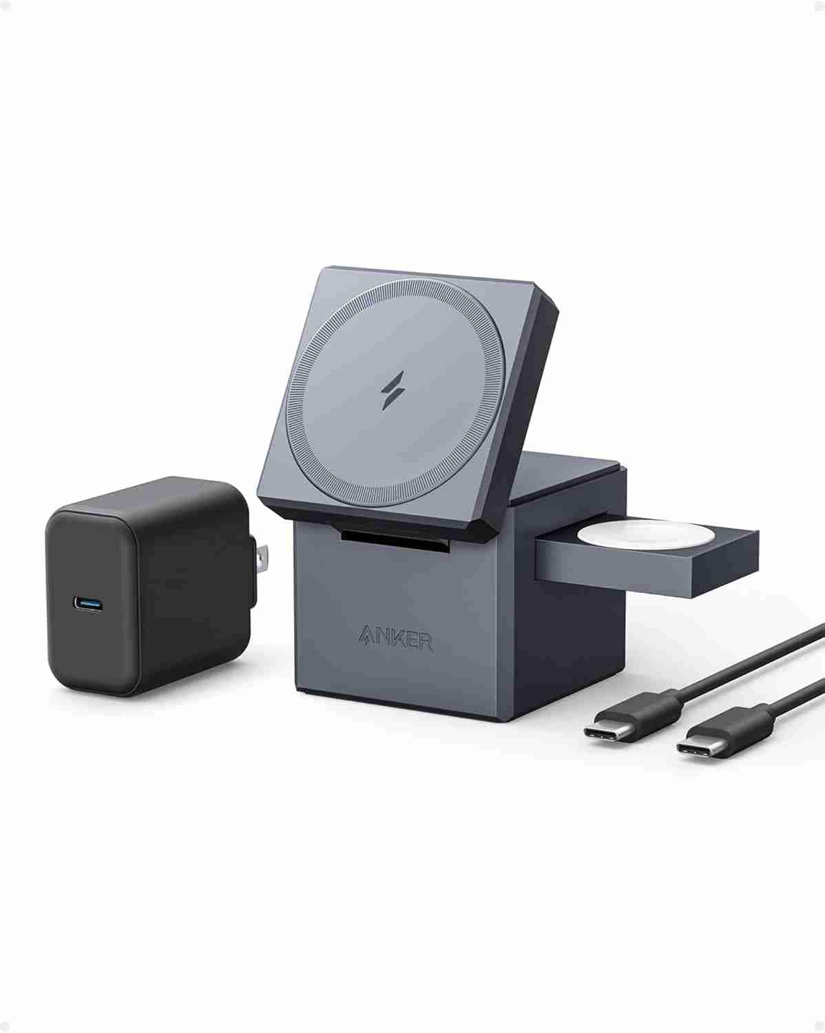 Anker「3-in-1 Cube with MagSafe」は収納も可能なキューブ型スタンド