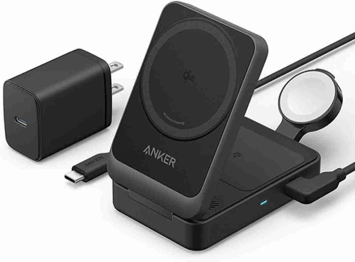 Anker「MagGo Wireless Charging Station」は短時間で充電が可能