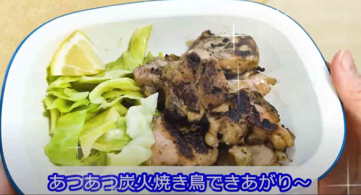 「備長炭で焼いたこだわり串なし焼き鳥」