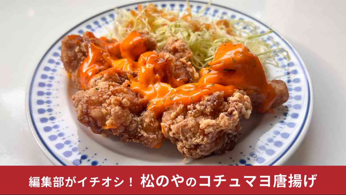 松のやの「コチュマヨ唐揚げ」