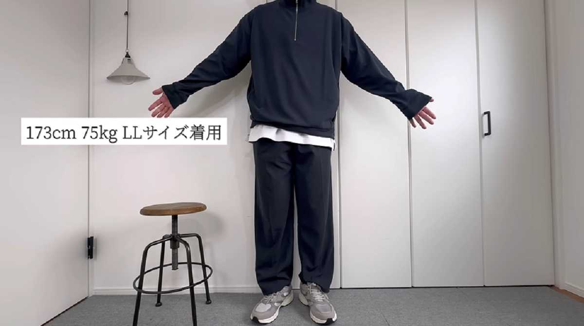 ワークマン「シャリテック梨地ロングパンツ」はセットアップ使いもおすすめ