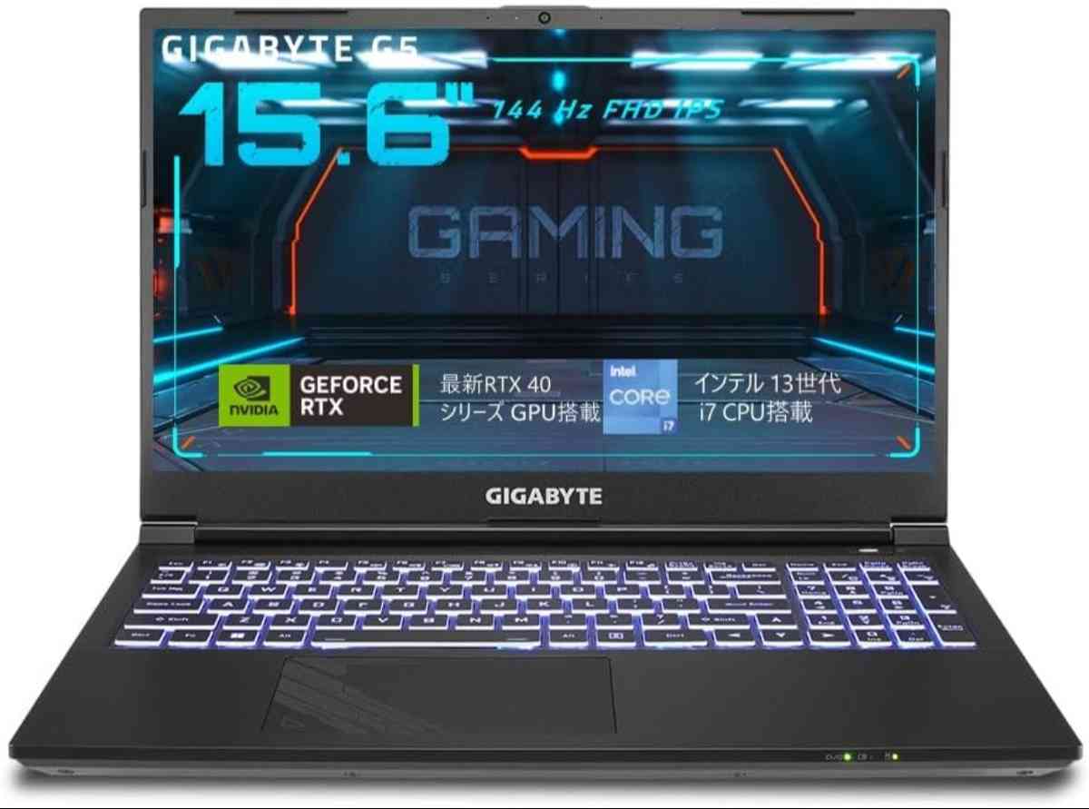 GIGABYTEのゲーミングPCノート