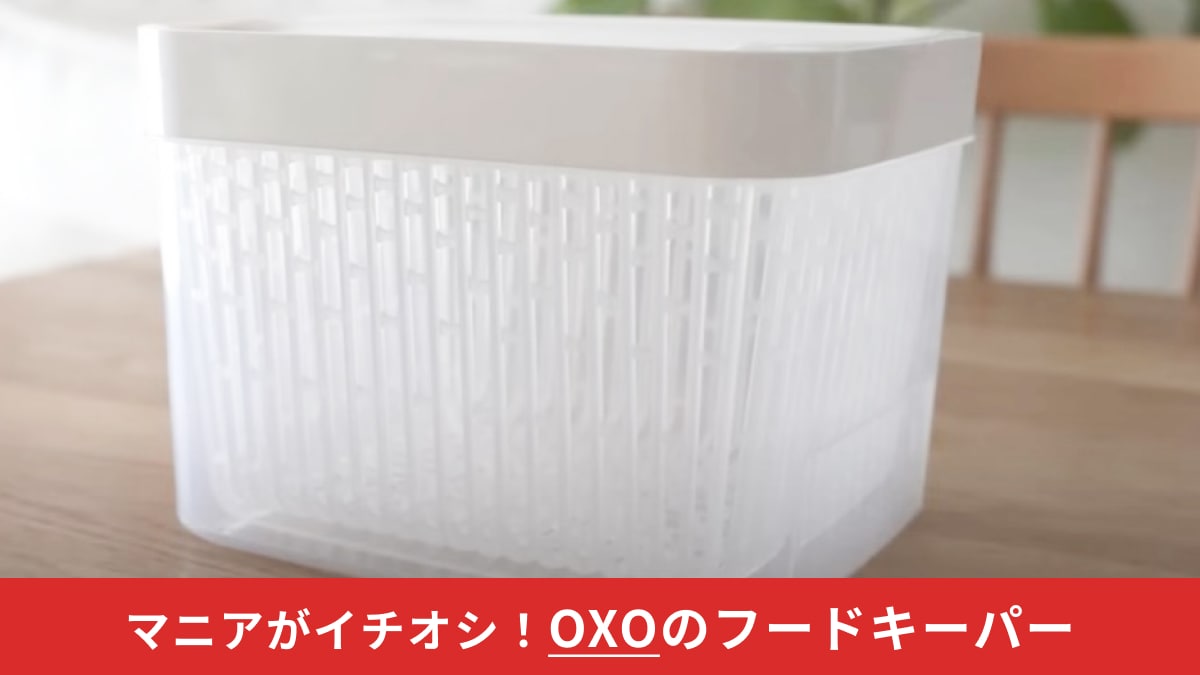 切った野菜も長持ち！オクソー「グリーンセーバー フードキーパー」は面倒家事から解放される神アイテム！