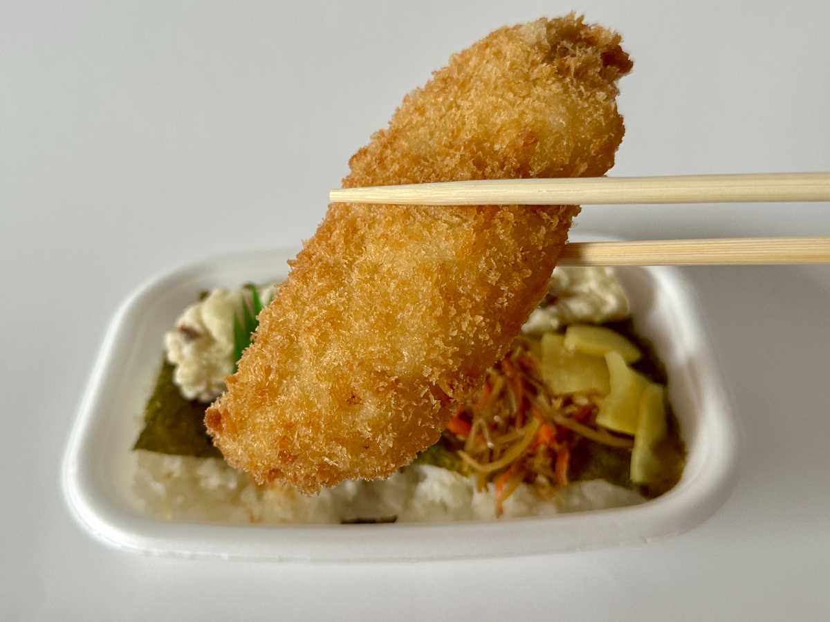 【ほっともっと】「のり弁当」は白身フライの食べ応えがアップ!