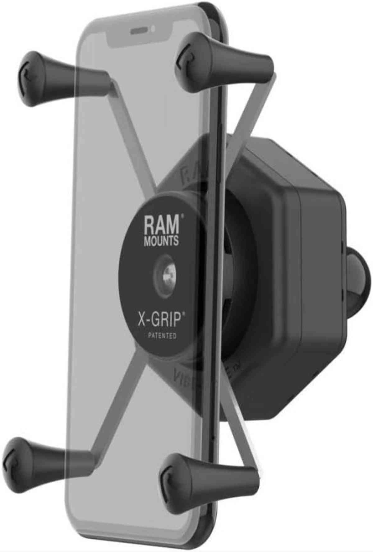 ラムマウント(Ram Mounts)最強の振動吸収をしてくれるバイクスマホホルダー