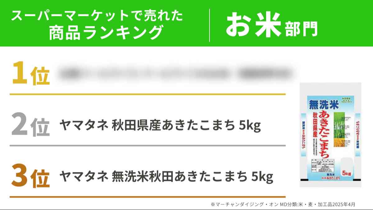 売れてるお米