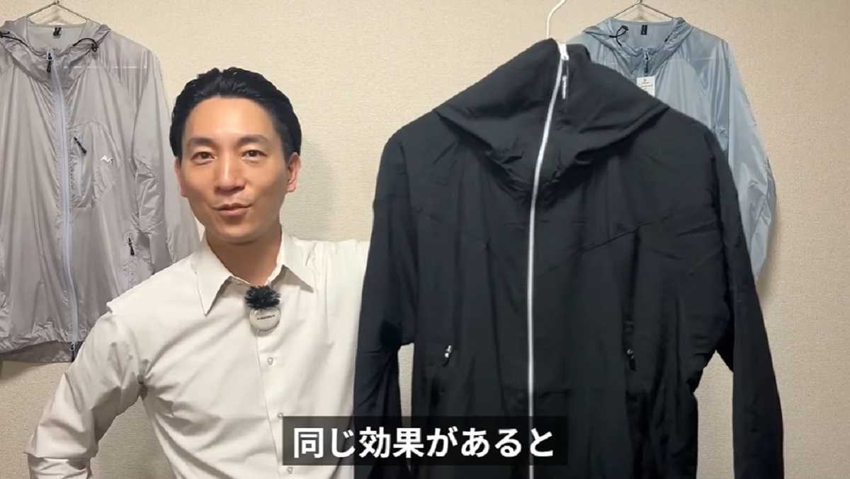 ワークマン「エックスシェルター暑熱フーディー」はUVカット率も高い