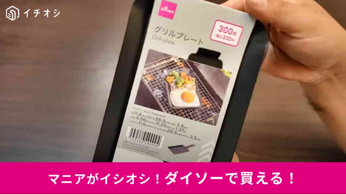 ダイソーの「グリルプレート」