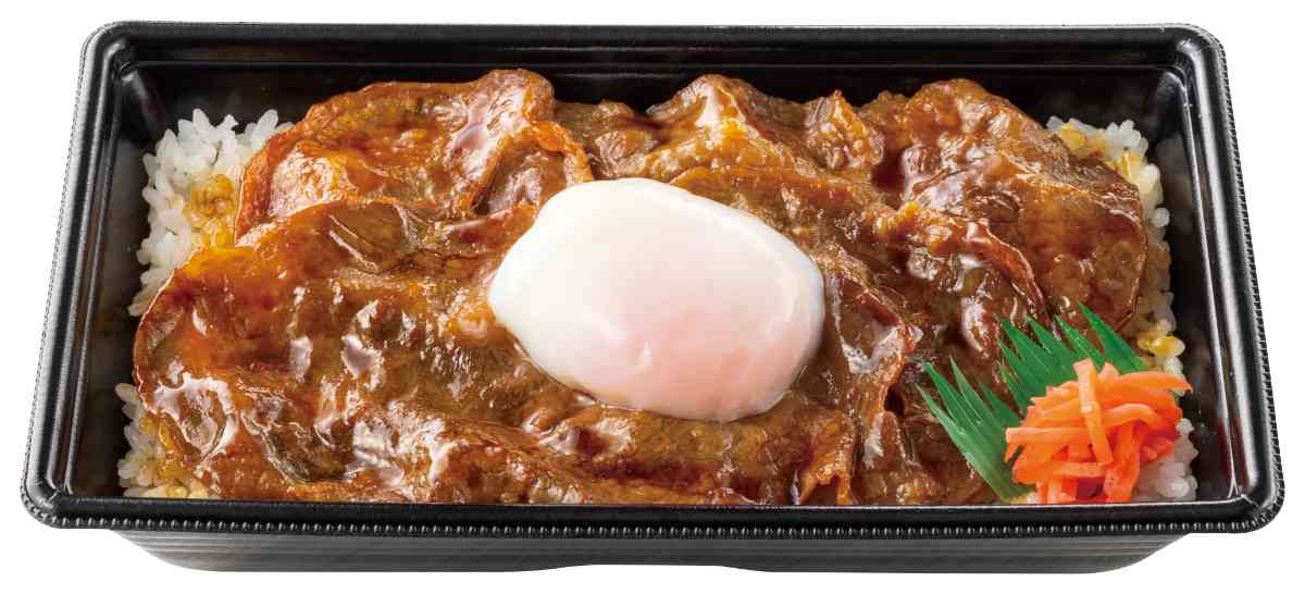 温玉と絡めて 大判牛焼きすき重(肉2枚) 790円