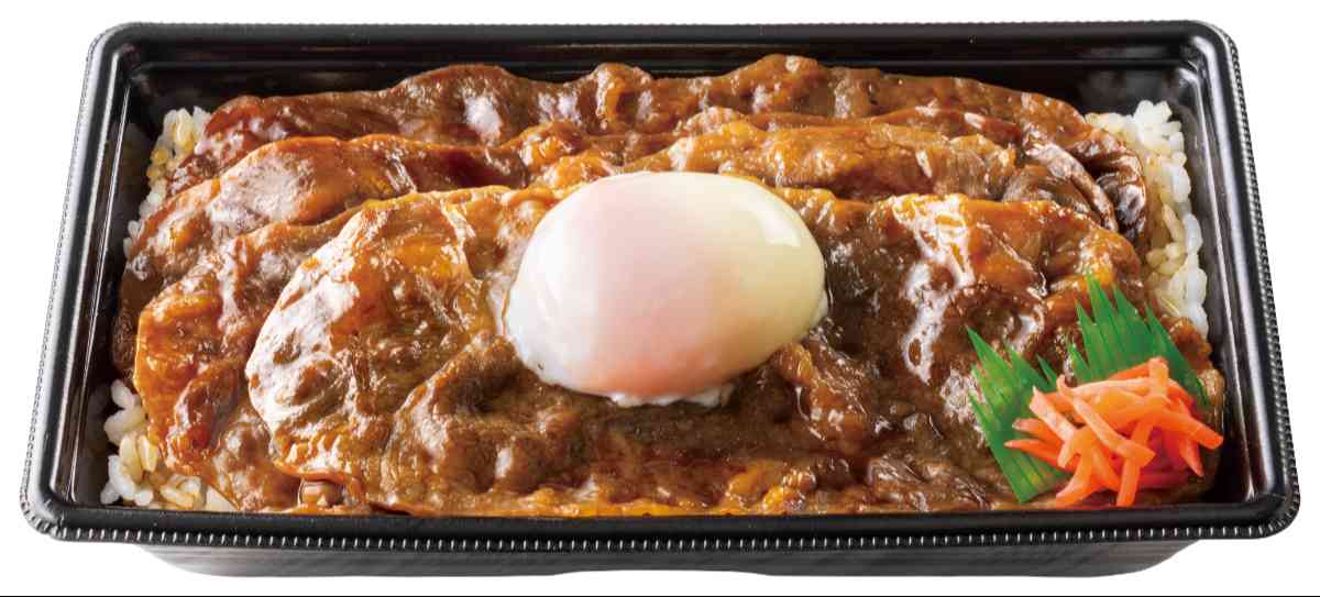 温玉と絡めて W大判牛焼きすき重(肉4枚) 1,230円