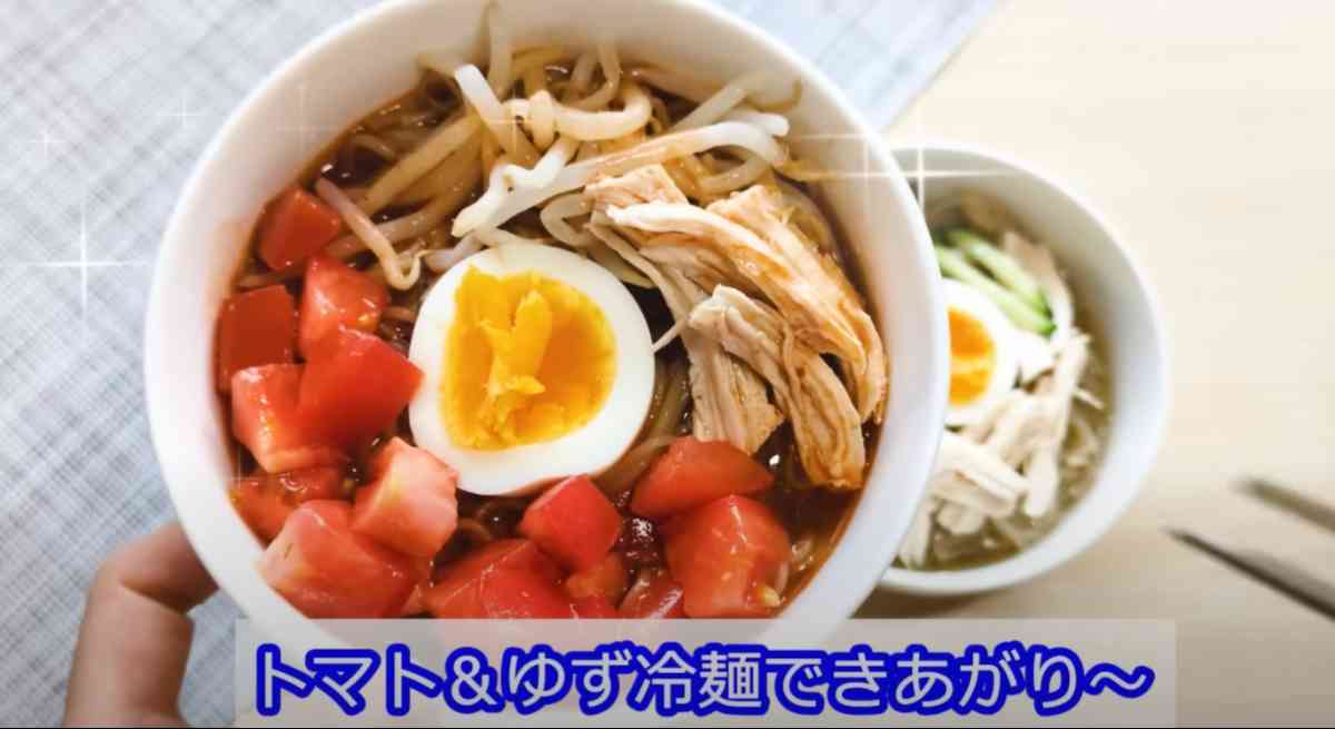 業務スーパーの「トマト冷麺」