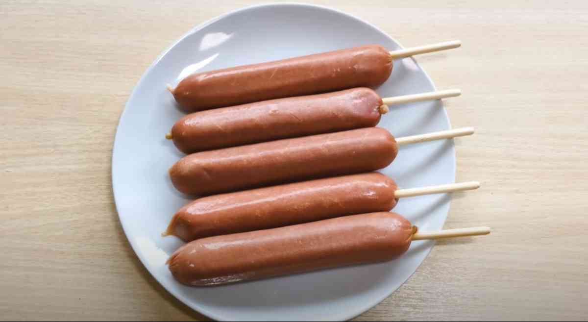 業務スーパーの「串フランク」