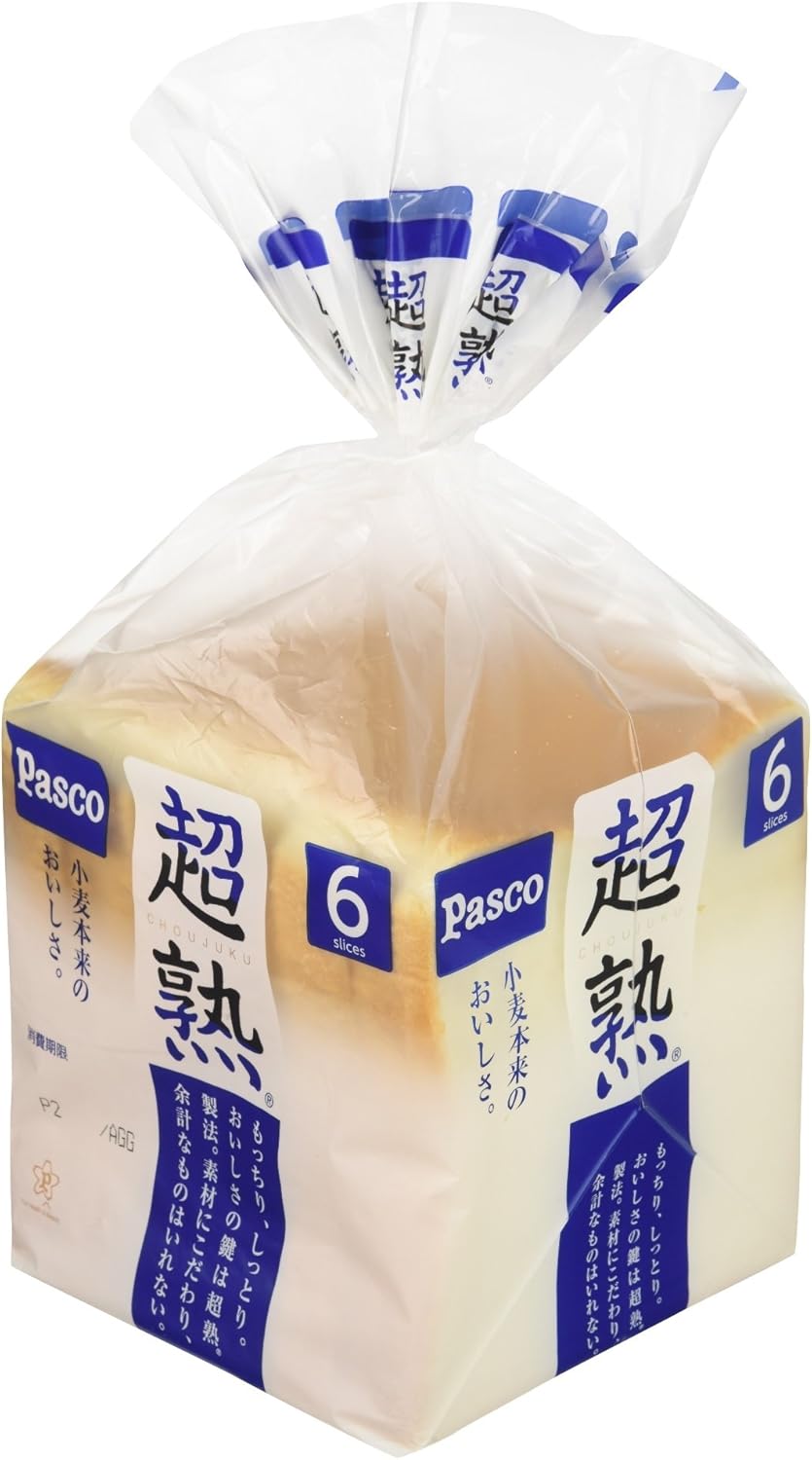 小麦のおいしさが堪能できる Pasco「超熟 食パン 6枚スライス」