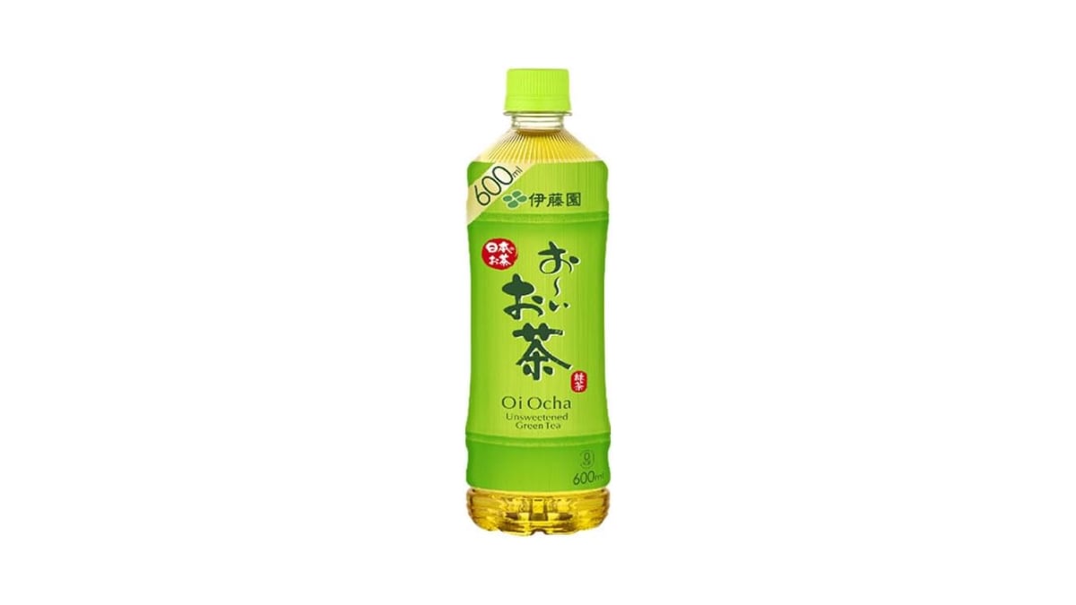 「お~いお茶 PET 600ml」:国産茶葉100%の極上緑茶