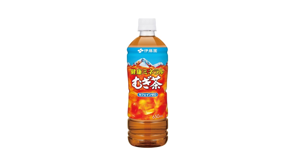 「健康ミネラルむぎ茶 650ml」:ミネラルが手軽に補給できる!