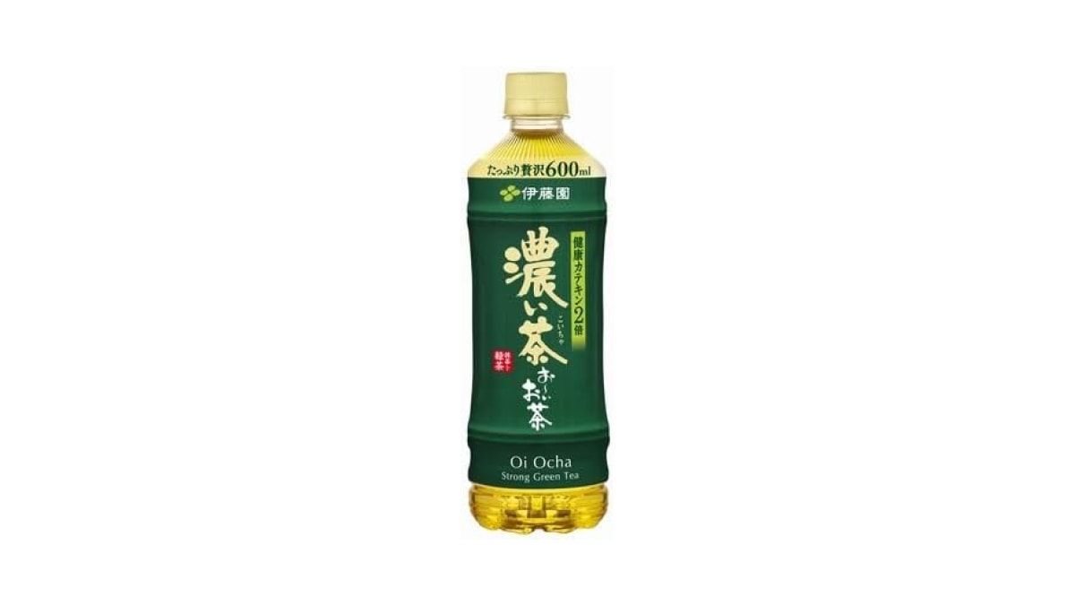 「お~いお茶 濃い茶 PET 600ml」:体脂肪を減らす機能性表示食品
