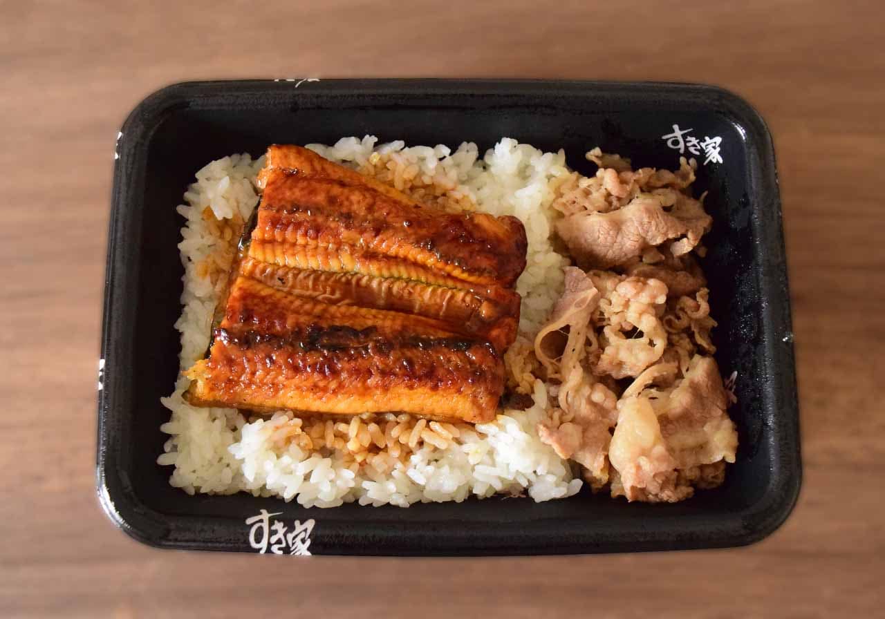 すき家秘伝のタレが染み込んでいるすき家のうなぎ。