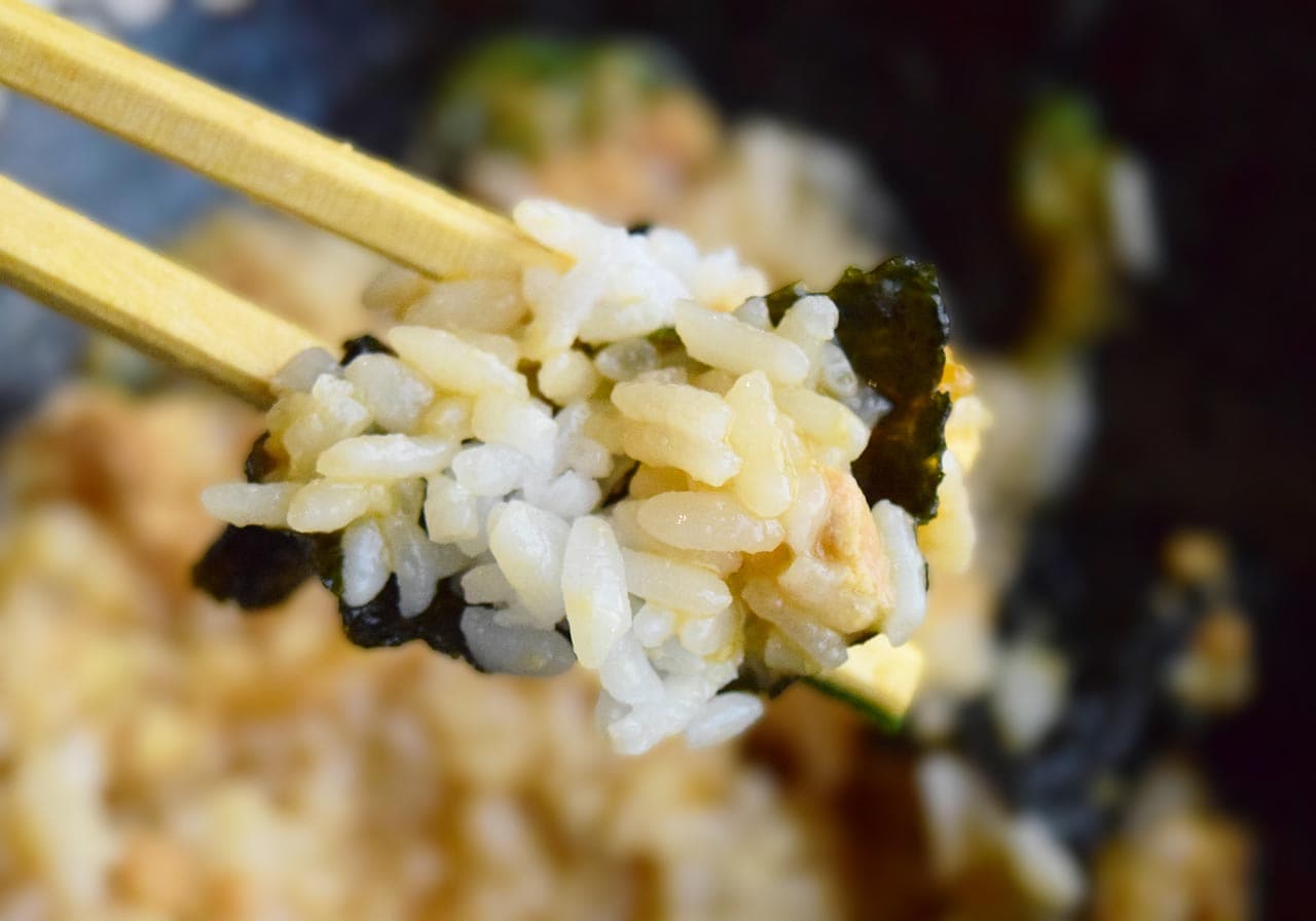 やや塩気が強めのたまごごはんのような味わい