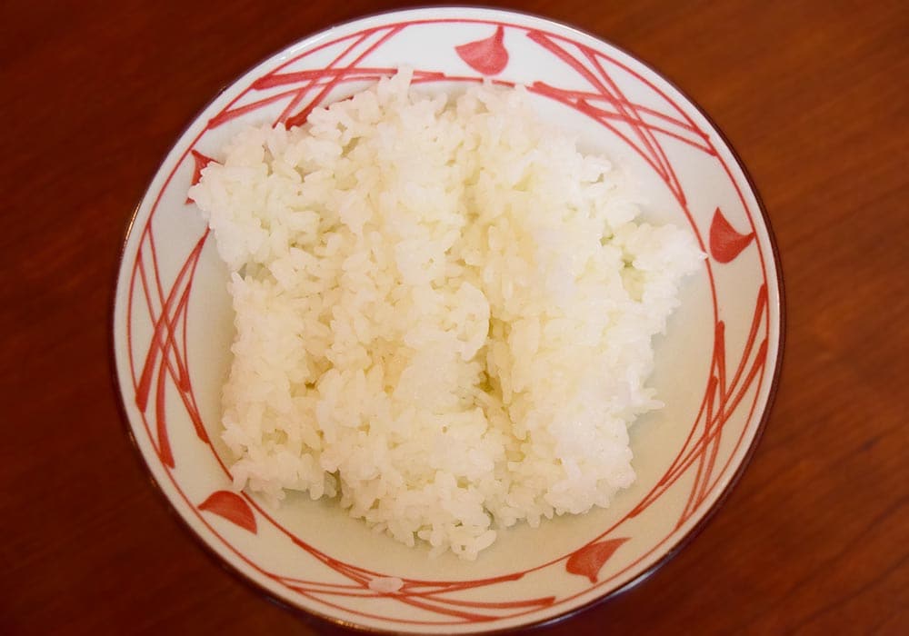 白ごはんは1杯170円