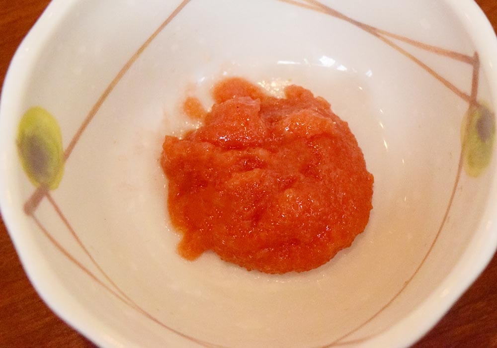 ごはんが余った際におすすめなトッピングが「明太子」