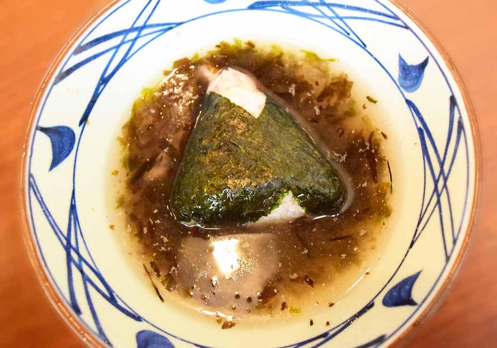 丸亀製麺オリジナルお茶漬けの作り方