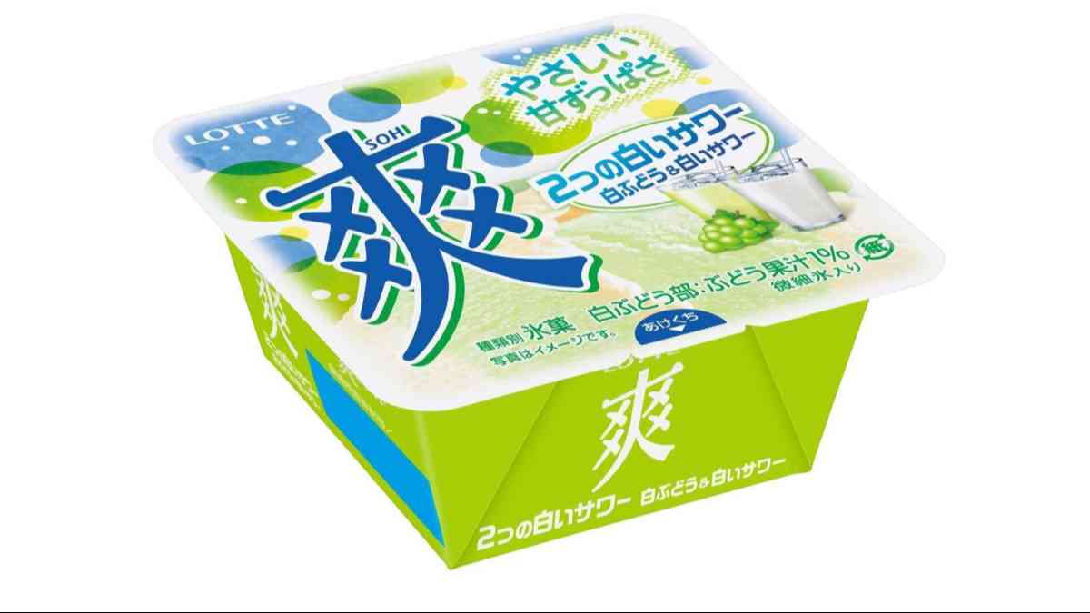 ロッテ┃爽 ２つの白いサワー 白ぶどう&白いサワー 185ml