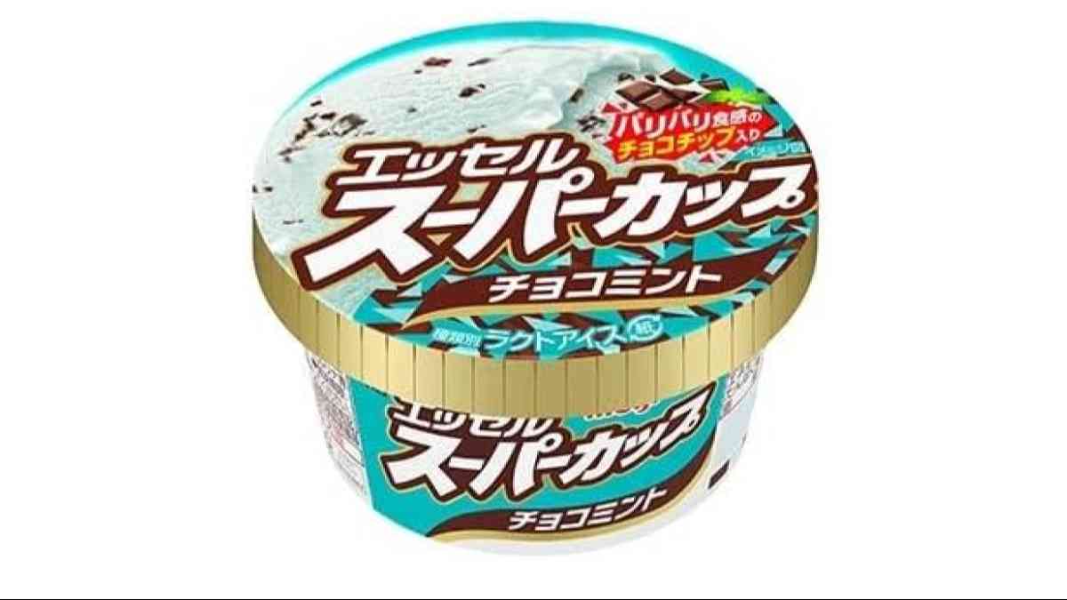 明治┃エッセルスーパーカップチョコミント 200ml