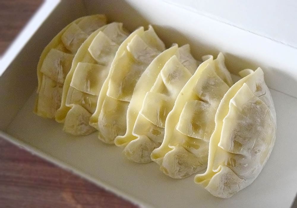 餃子の王将「生餃子」のおいしい焼き方
