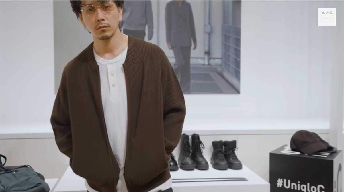 UNIQLO : C「クルーネックフルジップカーディガン」は首回りすっきり