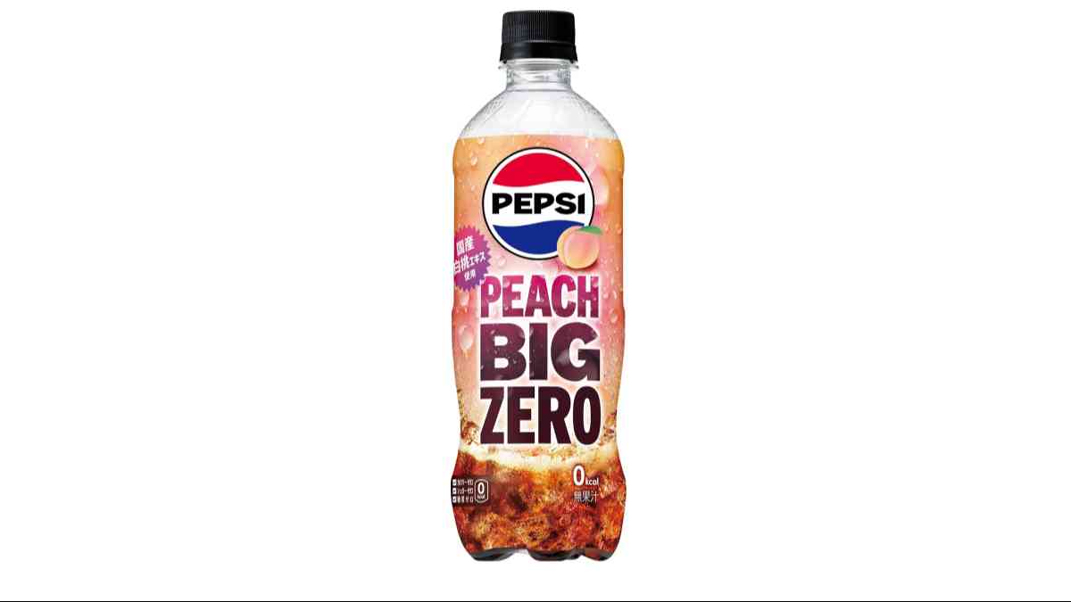 サントリー ペプシ BIG ZERO PEACH