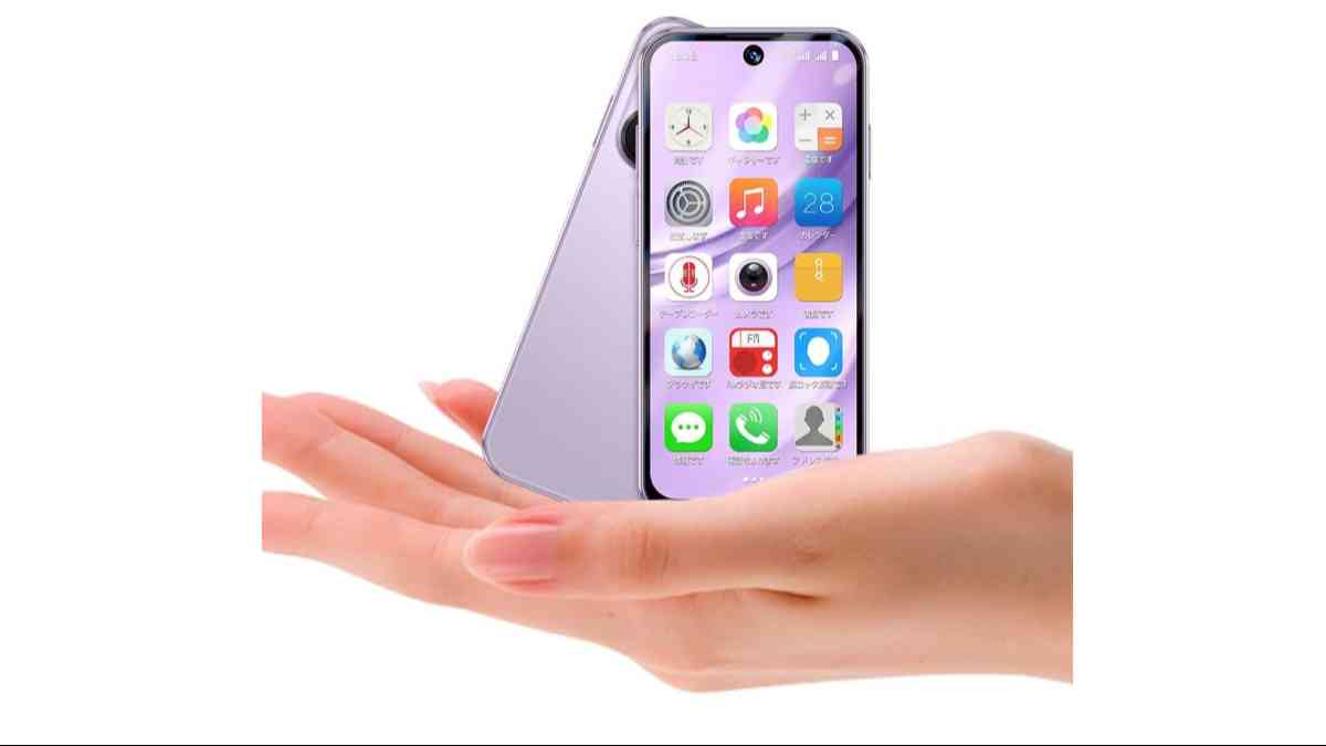 タイムセールのミニスマホ