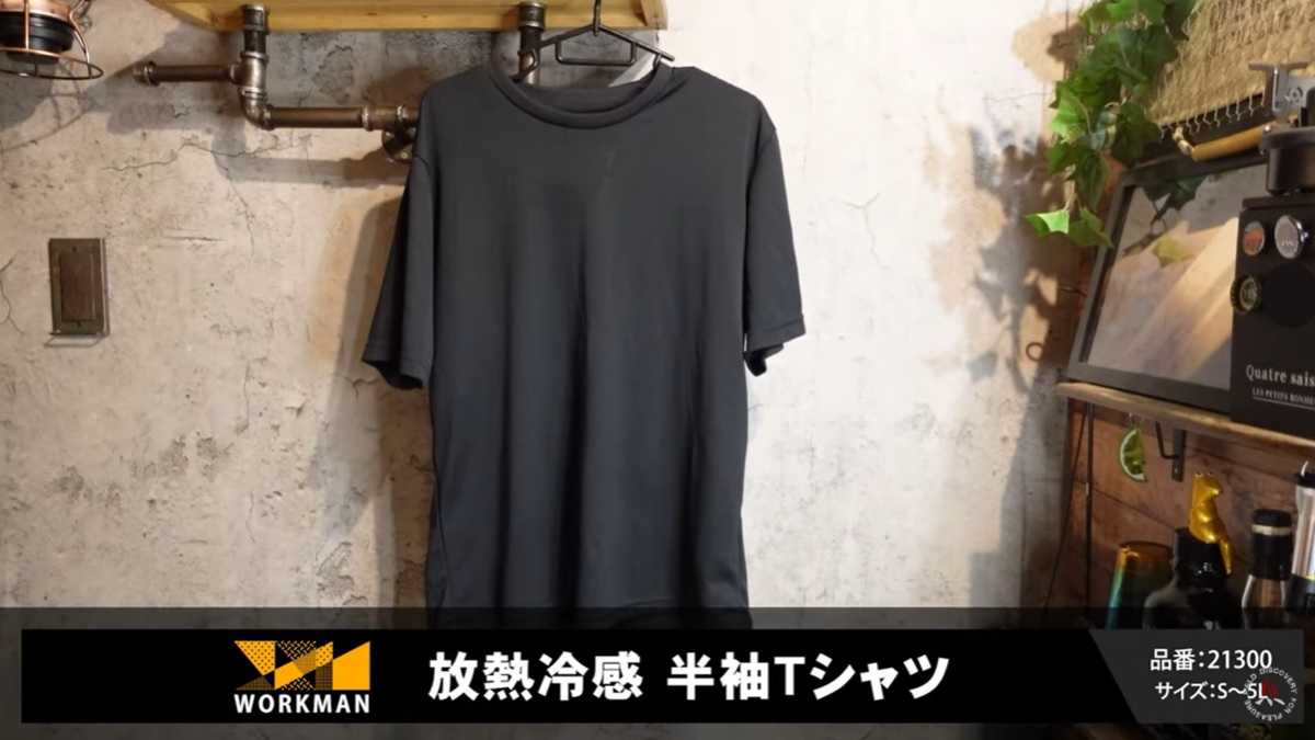 ワークマン「放熱冷感(R)半袖Tシャツ」は超低価格ながら超優秀