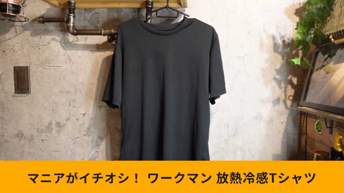 ワークマン「放熱冷感(R)半袖Tシャツ」は超低価格ながら超優秀