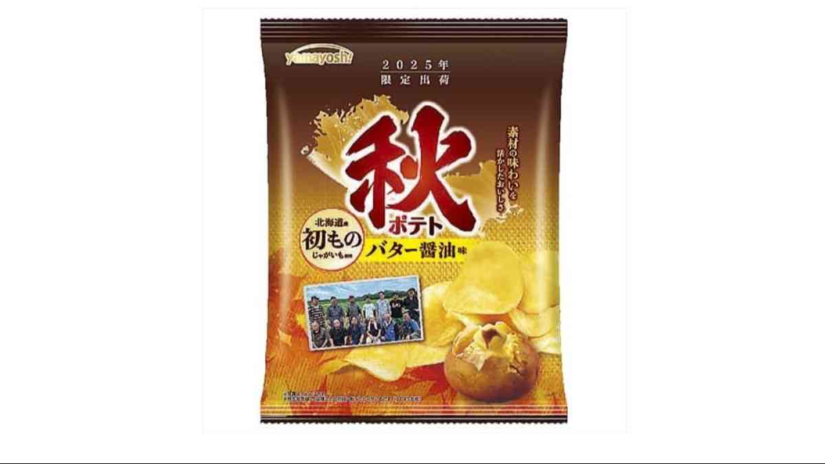 山芳製菓 ポテトチップス ポテト バター醤油味