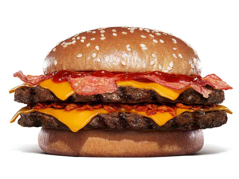 ダブルビーフ ビッグマウスインフェルノバーガー 