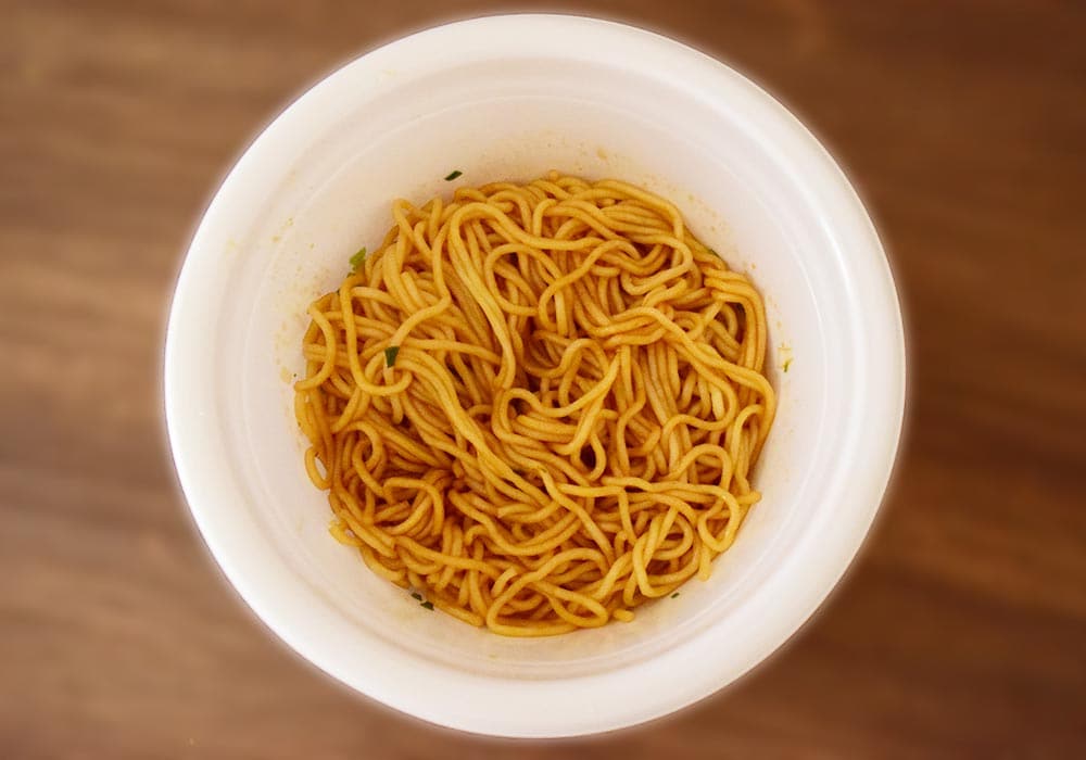 具材はシンプルにネギのみ。