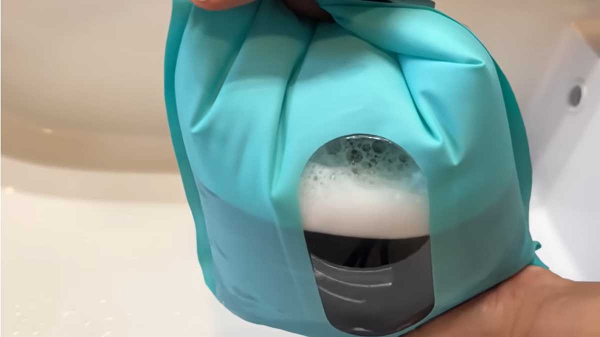 ダイソー「ウォッシュバッグ」はデザインに工夫あり！